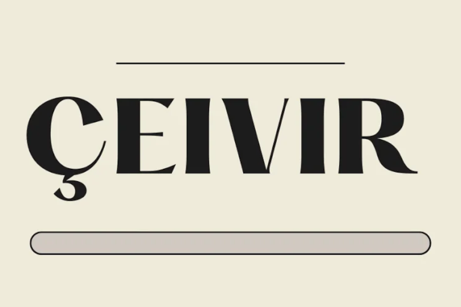 çeivir